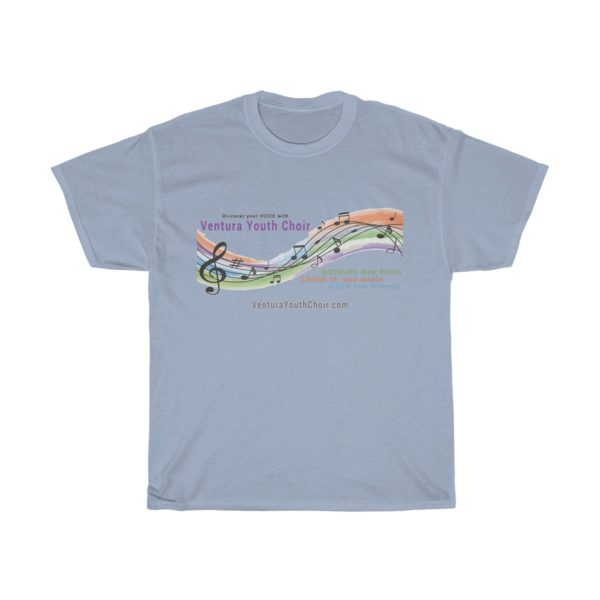 VYC Rainbow Logo - Adult Unisex Heavy Cotton Tee - Image 5