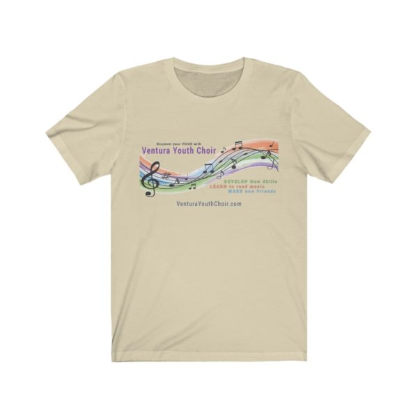 VYC Rainbow Logo - Adult Unisex Jersey Short Sleeve Tee - Image 4