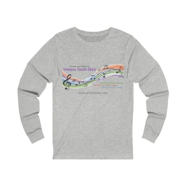 VYC Rainbow Logo - Adult Unisex Jersey Long Sleeve Tee