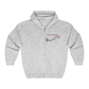 VYC Rainbow Logo - Adult Unisex Heavy Blend™ Full Zip Hooded Sweatshirt