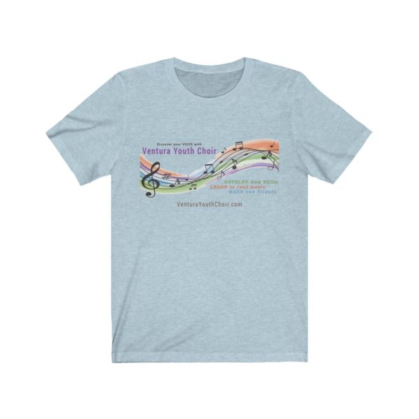 VYC Rainbow Logo - Adult Unisex Jersey Short Sleeve Tee - Image 6