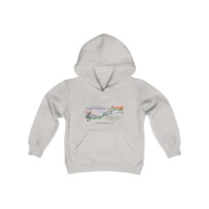 VYC Rainbow Logo - Youth Heavy Blend Hooded Sweatshirt