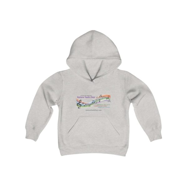 VYC Rainbow Logo - Youth Heavy Blend Hooded Sweatshirt