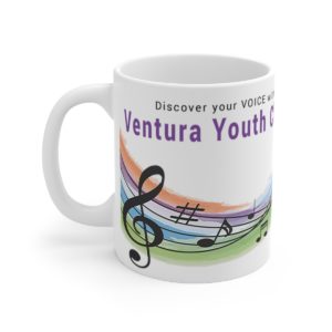 VYC Rainbow Logo - White Ceramic Mug