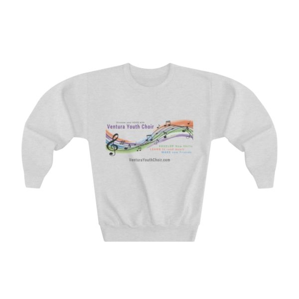 VYC Rainbow Logo - Youth Crewneck Sweatshirt